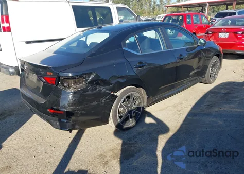 2025 Nissan Sentra Sr from USA, damaged, VIN 3N1AB8DV8SY357716